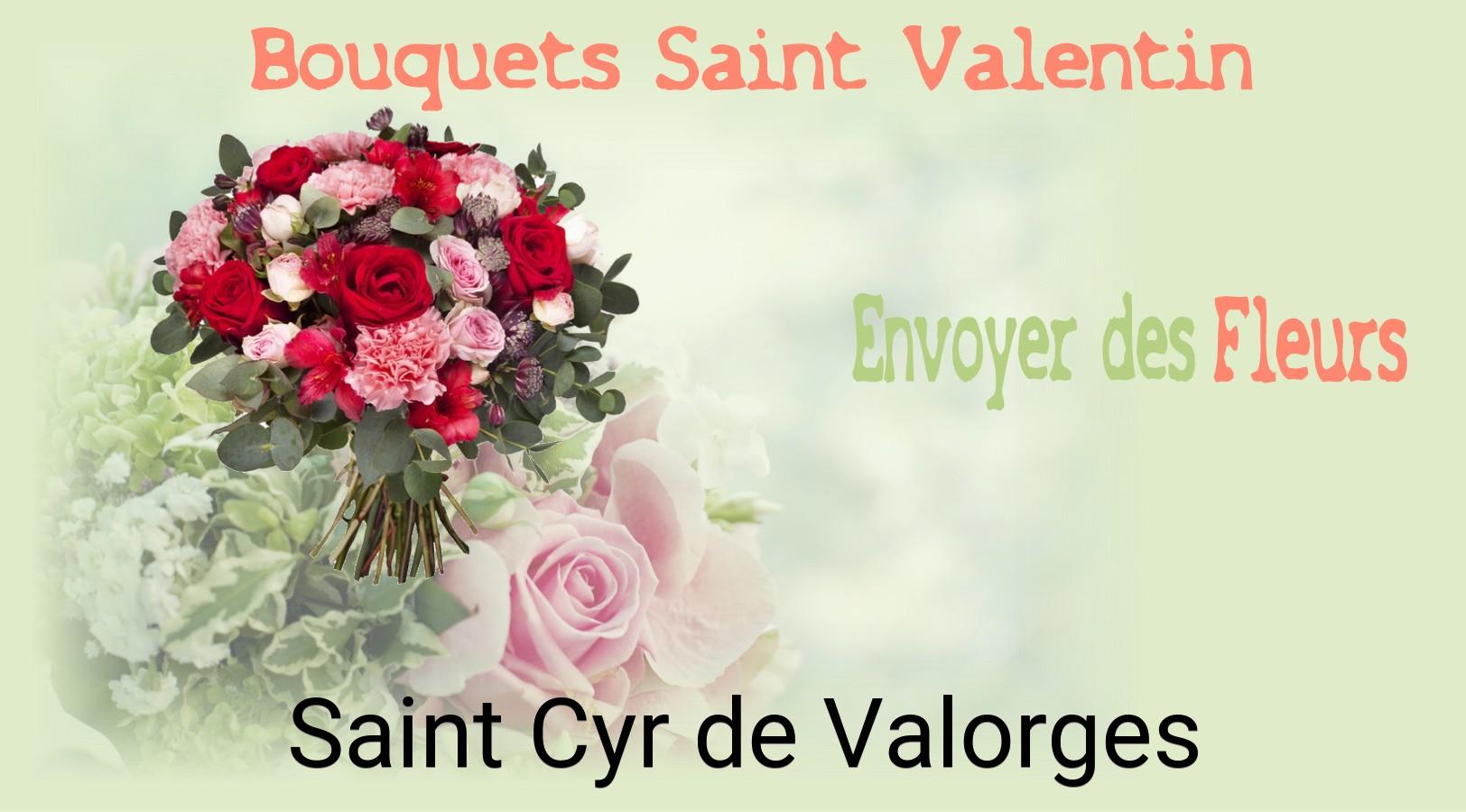 Roses de Saint-Valentin livrées à Saint-Cyr-de-Valorges